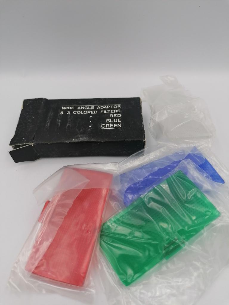 Wide Angle Adaptor and filters for Praktica DZ260 flash, Ophalen of Verzenden, Overige merken