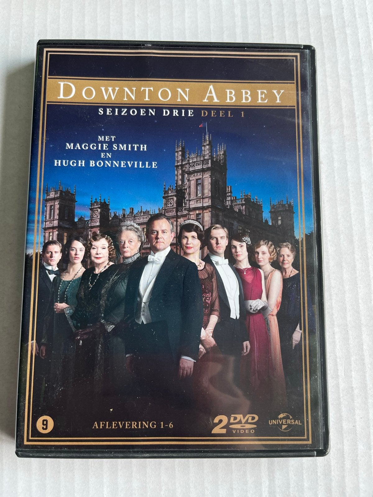 Downton Abbey Seizoen 3 Deel 1 DVD - Aflevering 1-6, Cd's en Dvd's, Dvd's | Tv en Series, Nederlands, Ophalen of Verzenden, Gebruikt