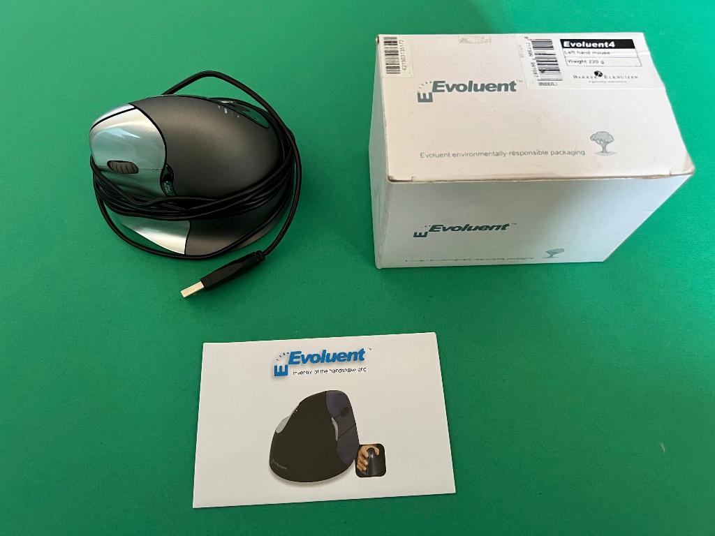 Evoluent4 Left-Hand Vertical Ergonomic Mouse, Ophalen of Verzenden, Nieuw, Linkshandig