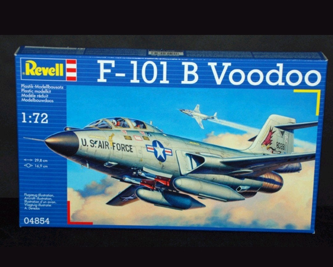 Gezocht : Modelbouw kit F-101 Voodoo, Overige merken, 1:72 tot 1:144, Ophalen of Verzenden, Zo goed als nieuw