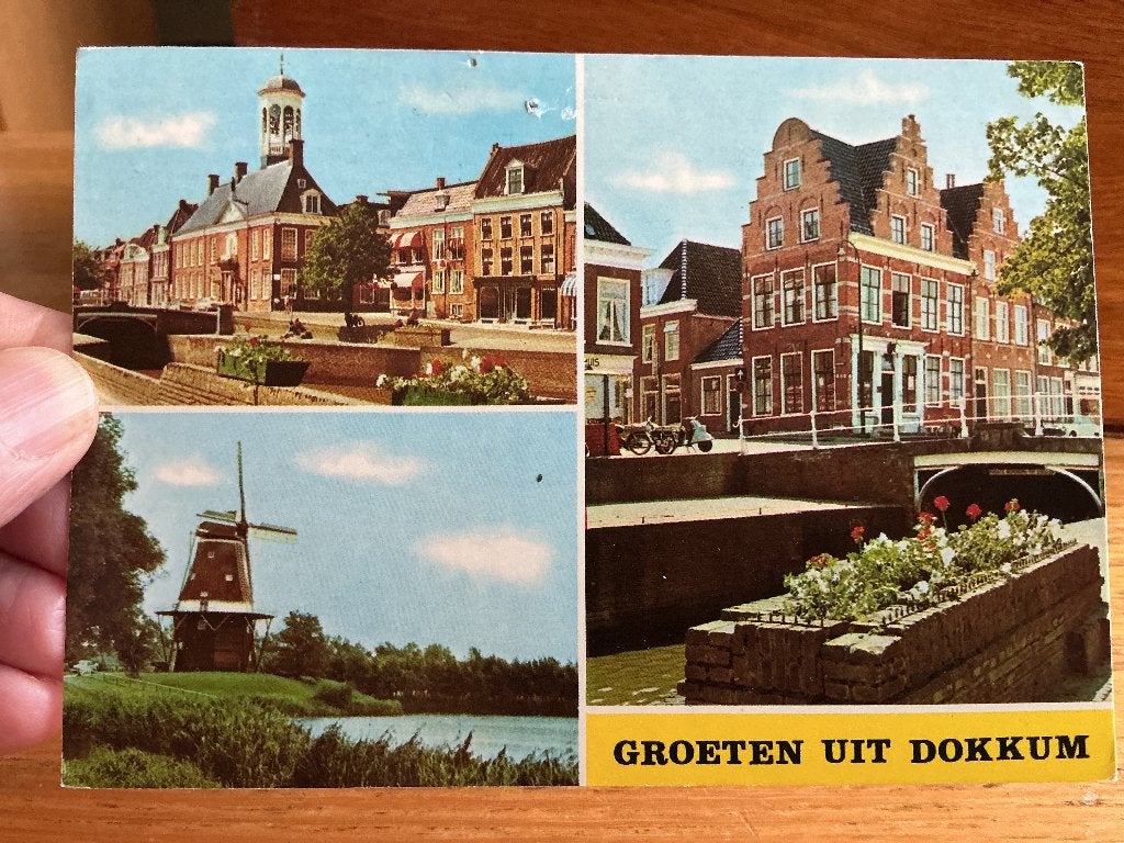 Dokkum, Verzenden, 1980 tot heden, Gelopen, Friesland