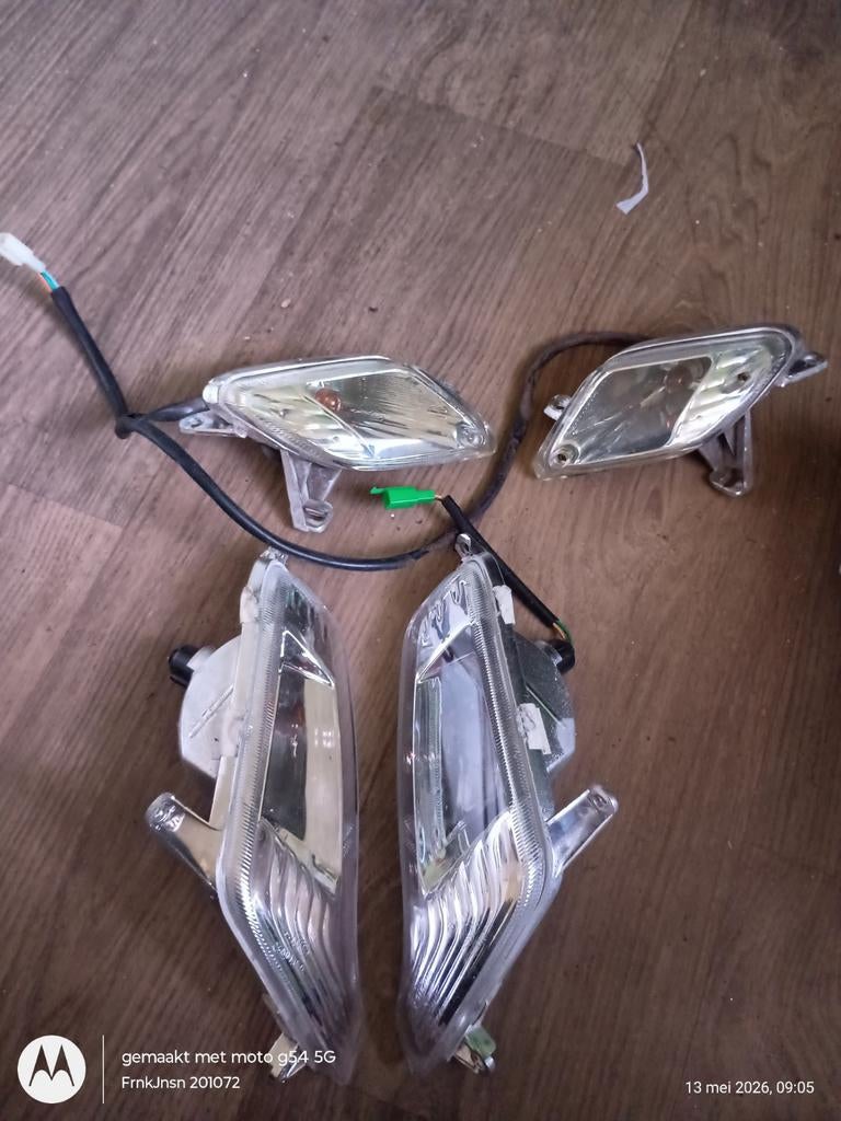 Origineel Sym Fiddle 2 knipperlichten set, Ophalen of Verzenden, Zo goed als nieuw, Overige typen, SYM