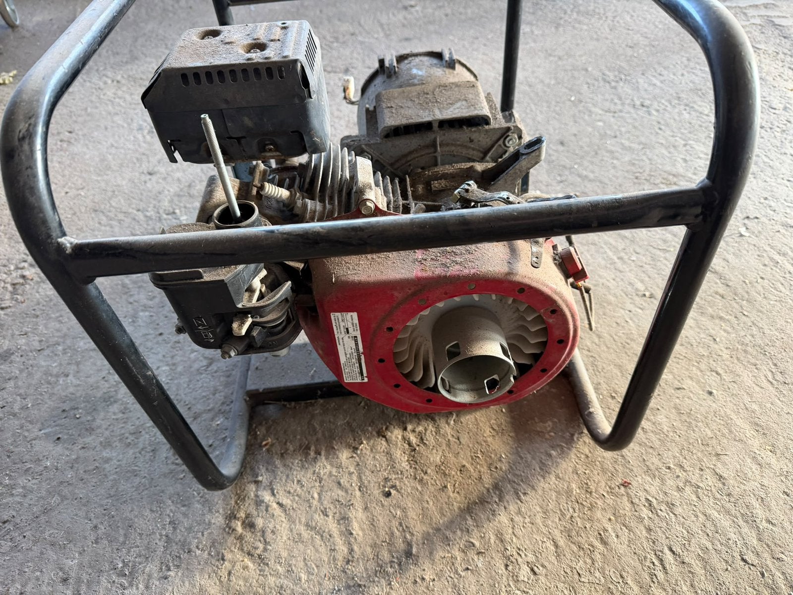 Honda GX200 benzine motor loop of sloop, Ophalen, Gebruikt, Benzinemotor, 1800 rpm of meer