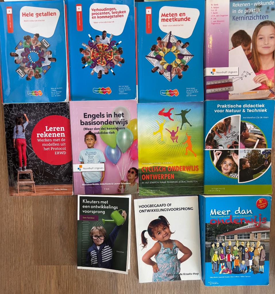 Pabo studieboeken, Boeken, Studieboeken en Cursussen, Ophalen, Alpha, Zo goed als nieuw, HBO