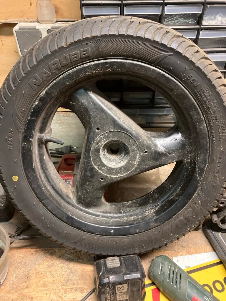 Peugeot Streetfighter 2 achterwiel met goede profiel, Fietsen en Brommers, Ophalen, Gebruikt, Overige typen, Peugeot