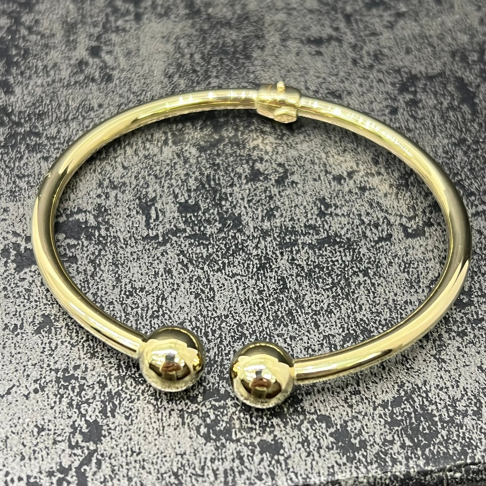 14 karaat gouden armband boei model, Ophalen of Verzenden, Zo goed als nieuw, Goud