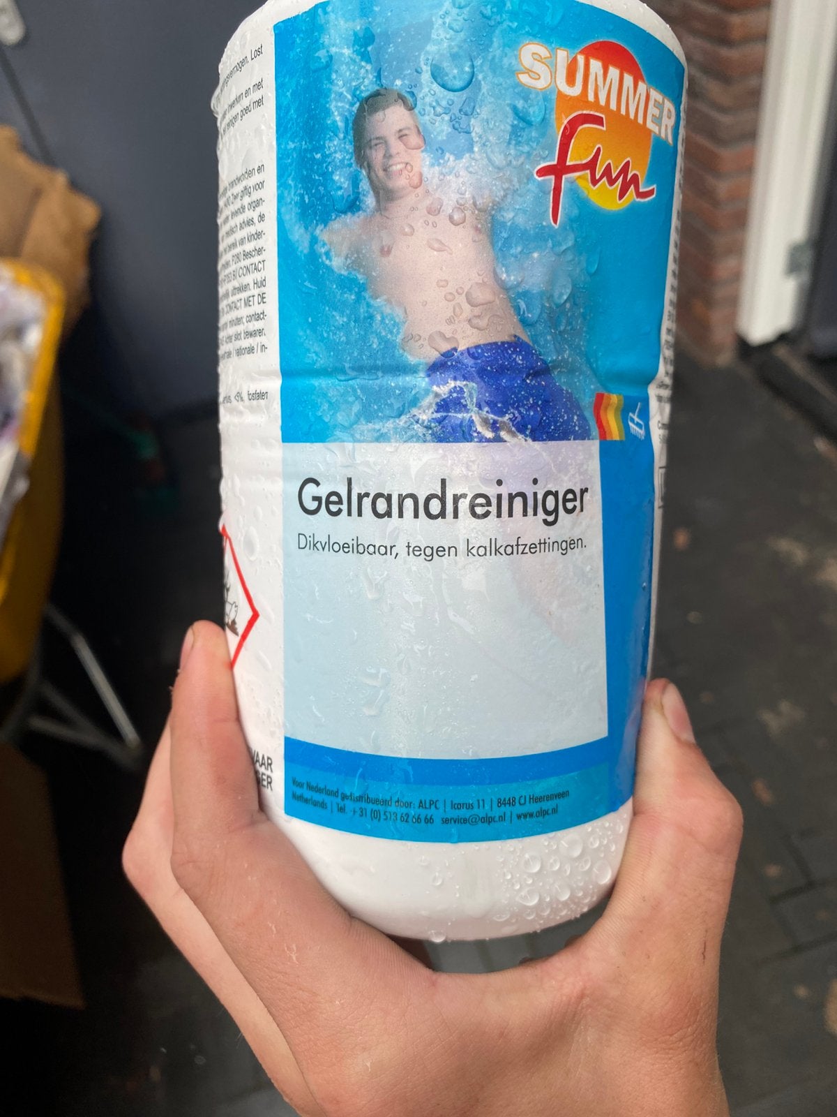 Partij gelrandreiniger voor zwembaden +-110 stuks, Ophalen, Zo goed als nieuw