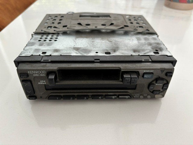 Autoradio/cassettespeler Kenwood KRC-152L E 75, Auto diversen, Ophalen of Verzenden, Gebruikt