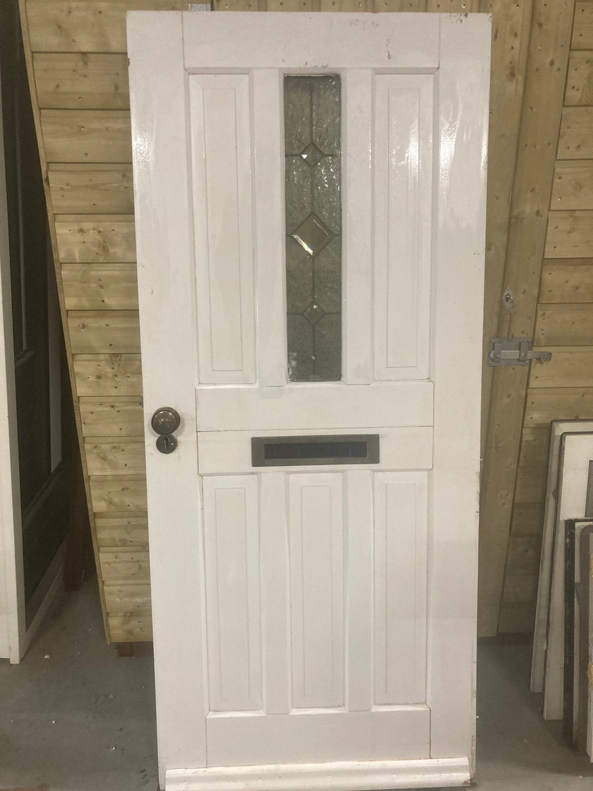 Hardhouten voordeur 875*201, Ophalen, 1 tot 2 meter, Minder dan 3 meter, Zo goed als nieuw