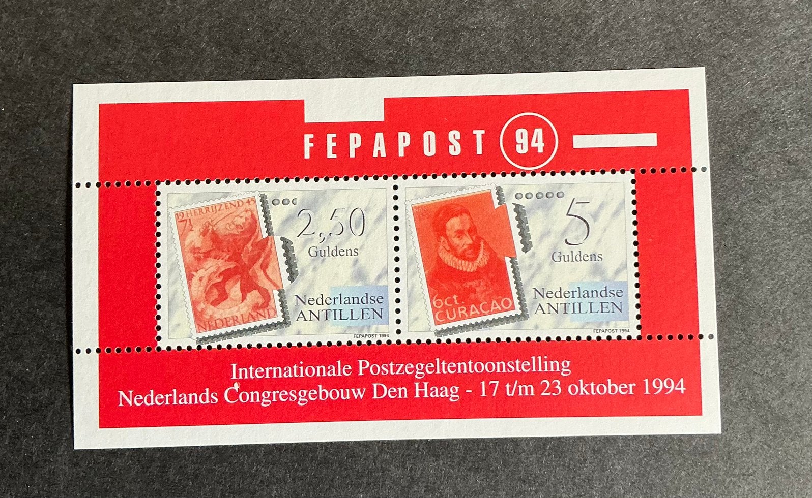 Ned Antillen Blok 1073 Postfris, Verzenden, Postfris