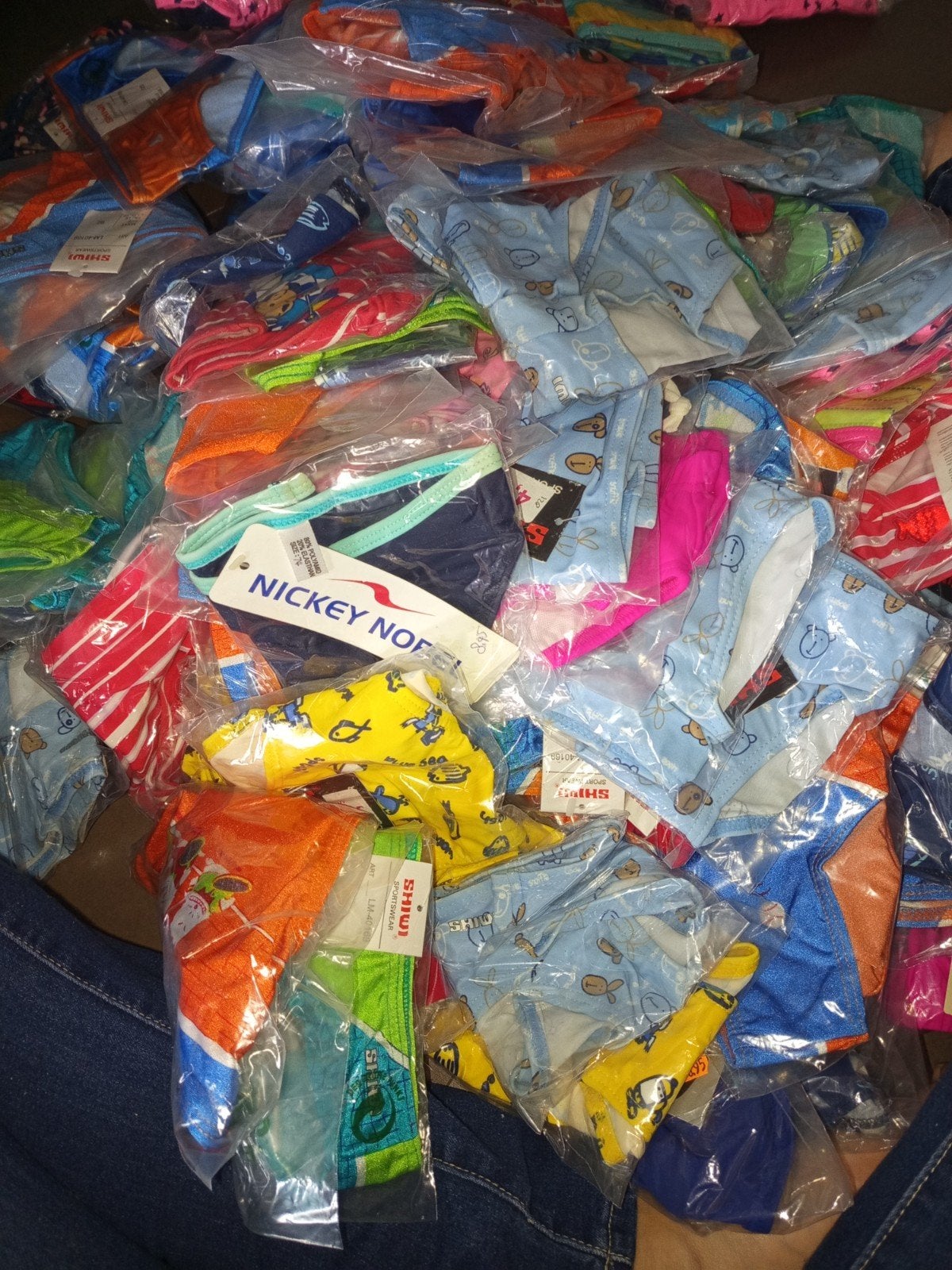 128 Zwembroekjes Jongens/Meisjes Diverse Maten 62-128, Ophalen, Jongetje of Meisje, Nieuw, Overige maten