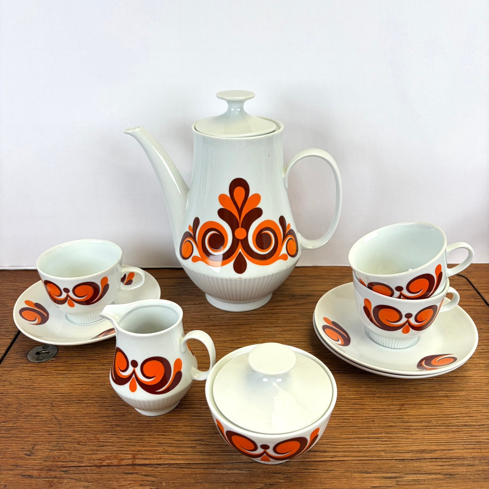 Vintage koffie servies, Antiek en Kunst, Ophalen of Verzenden