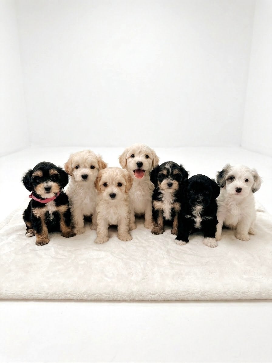 Boomer Pups🐾🤍🩶🤎🖤, Dieren en Toebehoren, Honden | Niet-rashonden, 8 tot 15 weken, Meerdere, Meerdere dieren, Klein