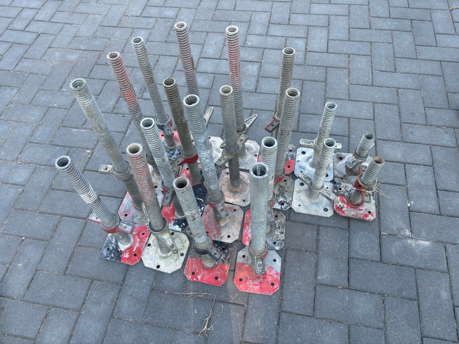 Steiger voetspindels - Diverse maten beschikbaar, Ophalen, Gebruikt, Overige typen, Minder dan 2 meter