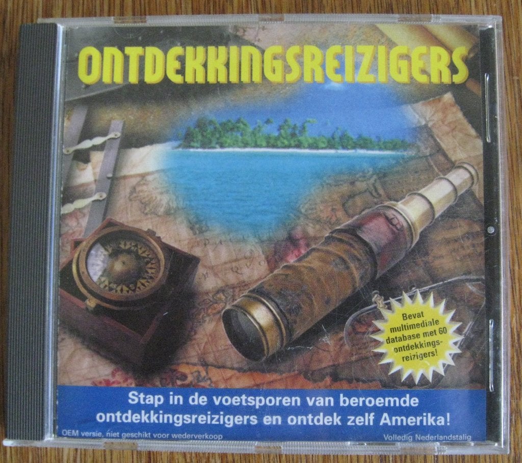 Ontdekkingsreizigers spelcomputer game PC, Gebruikt, Overige genres, 1 speler, Ophalen of Verzenden