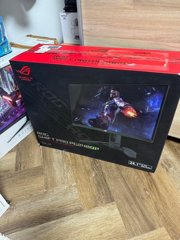 ASUS ROG Swift Pro PG248QP gaming monitor 540Hz, Ophalen of Verzenden, Zo goed als nieuw, 201 Hz of meer, Gaming