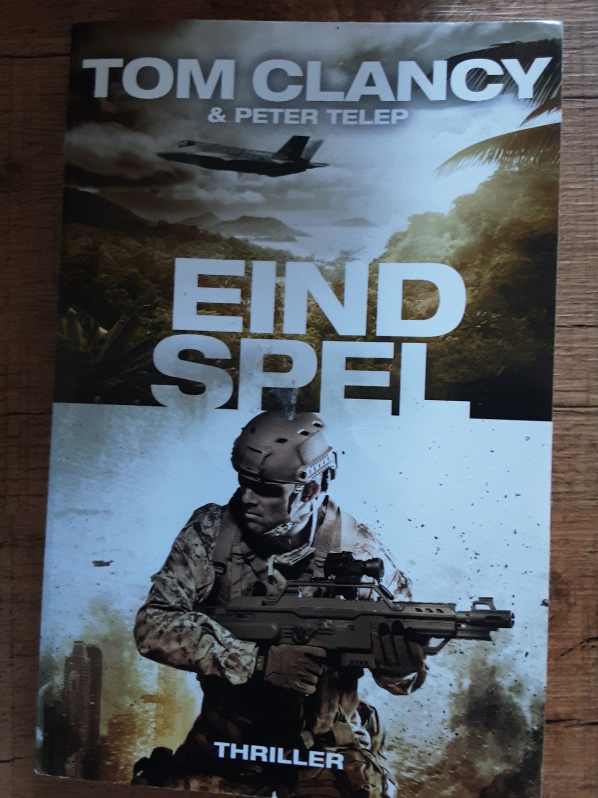 Tom Clancy & Peter Telep - Eindspel (Thriller), Ophalen of Verzenden, Gelezen, Tom Clancy & Peter Telep, Nederland