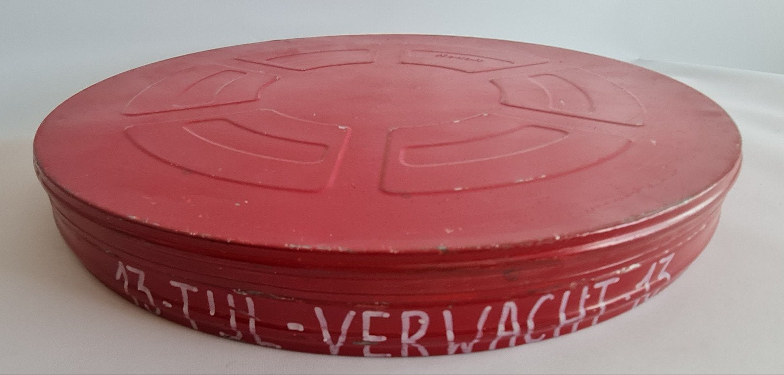Vintage Kodak filmblik - Rood - Voor bioscoopfilm 35 mm, Ophalen of Verzenden, 35mm film
