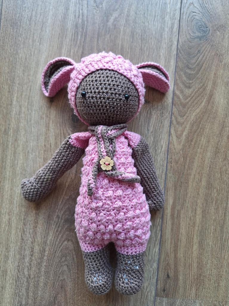 Mooie gehaakte knuffel., Ophalen of Verzenden, Haken, Overige typen