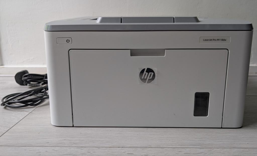 HP LaserJet Pro M118dw Laserprinter - Zo goed als nieuw, Computers en Software, Printers, Zwart-en-wit printen, Printer, Draadloos