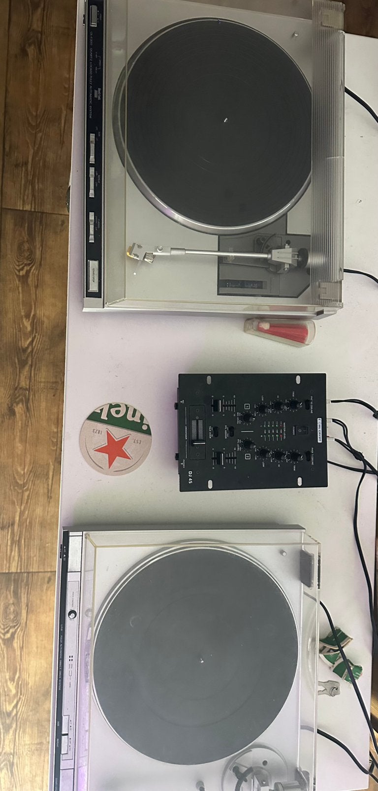 2 mooie platenspelers, Audio, Tv en Foto, Ophalen, Zo goed als nieuw, Platenspeler, Overige merken