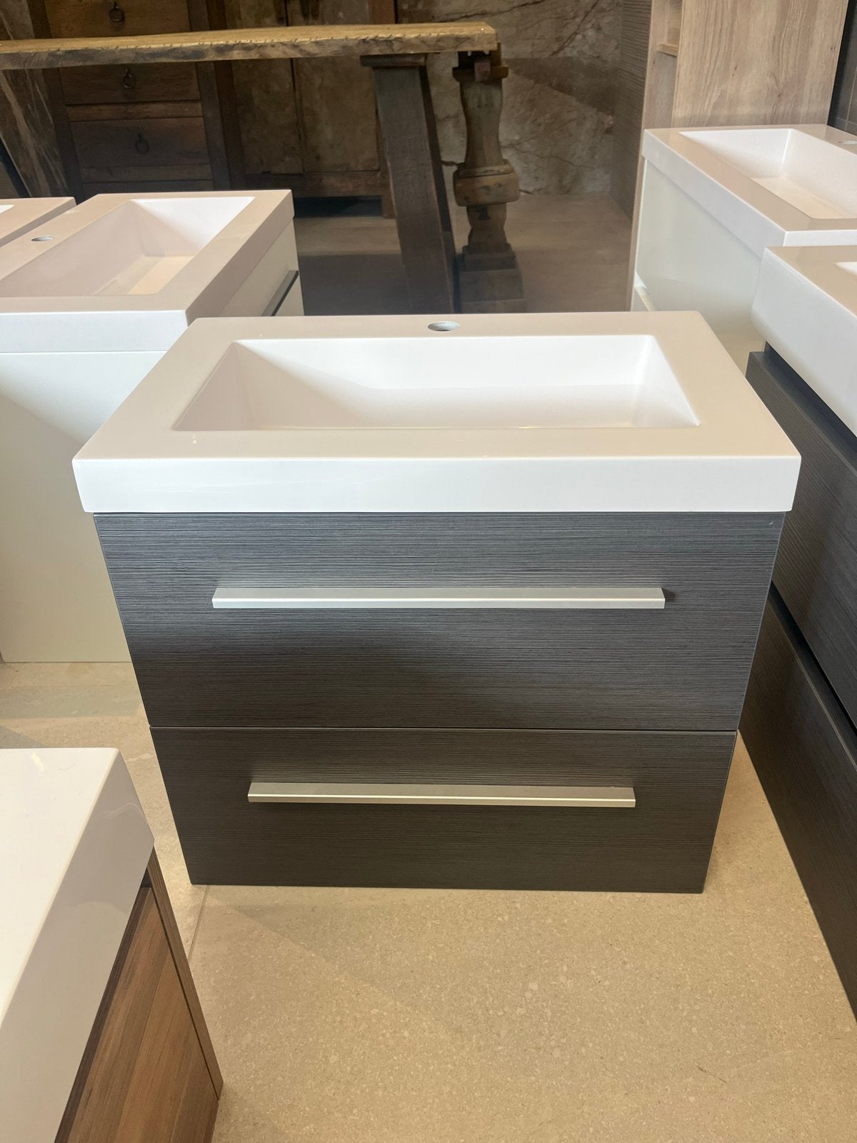 Moderne wastafelkast met lades - NIEUW - 60cm, Huis en Inrichting, Ophalen, Minder dan 50 cm, Nieuw, Minder dan 100 cm