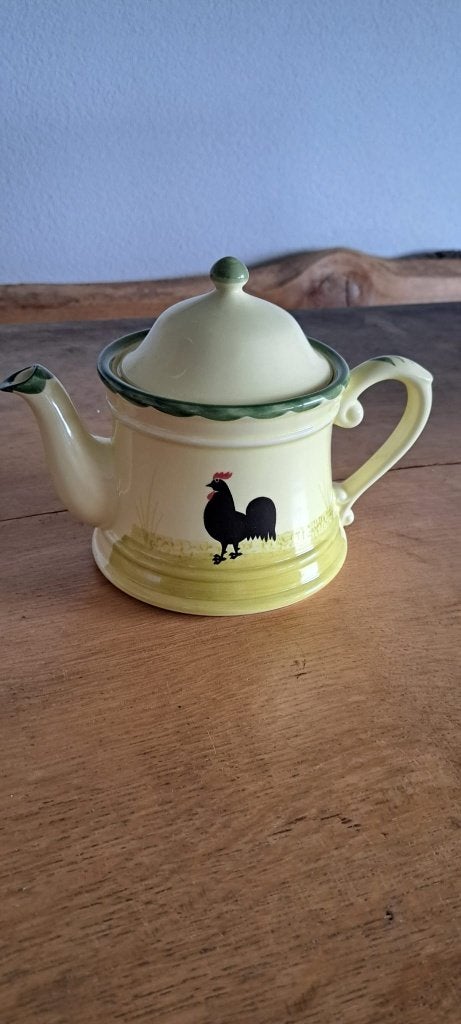 theepot Kip en Haan, Landelijk/Boerenbont, Ophalen of Verzenden, Zo goed als nieuw, Theepot