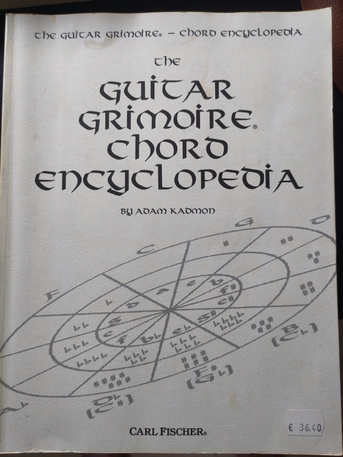 The Guitar Grimoire Chord Encyclopedia - Adam Kadmon, Ophalen of Verzenden