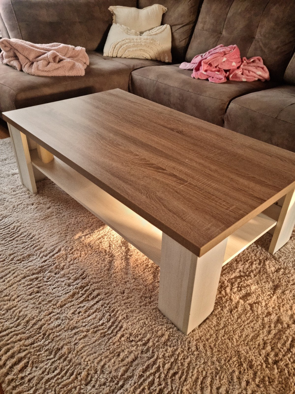 mooie salontafel, Ophalen, Gebruikt, 100 tot 150 cm, 50 tot 100 cm