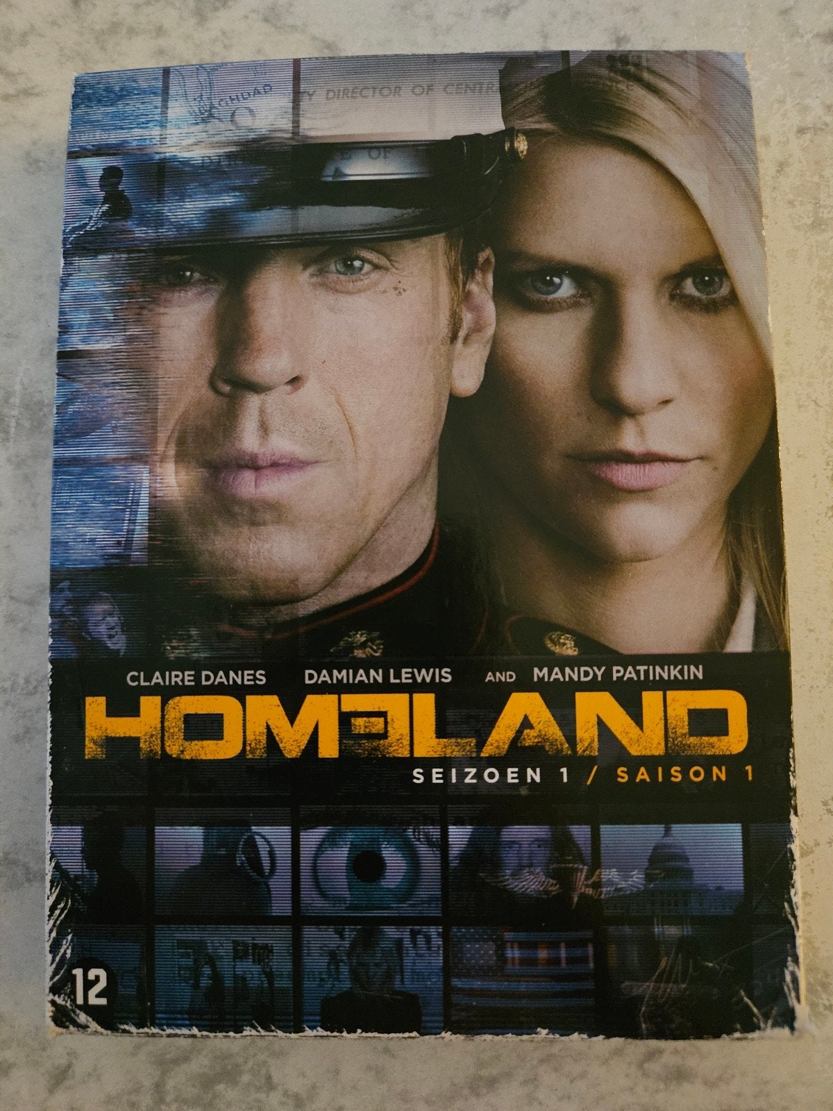 DVD Boxset Homeland - Seizoen 1 (4 Discs - Nederlands ondert, Vanaf 16 jaar, Ophalen of Verzenden, Gebruikt