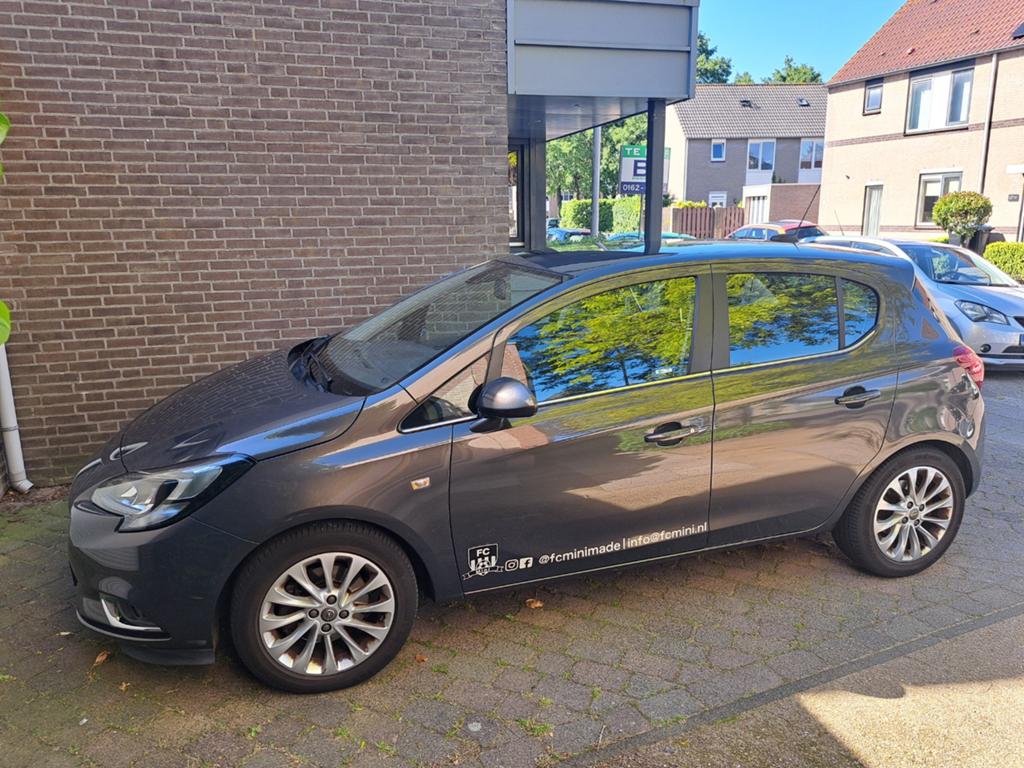 Opel Corsa 1.0 Turbo 2016 Grijs, Voorwielaandrijving, Origineel Nederlands, 1200 kg, Handgeschakeld