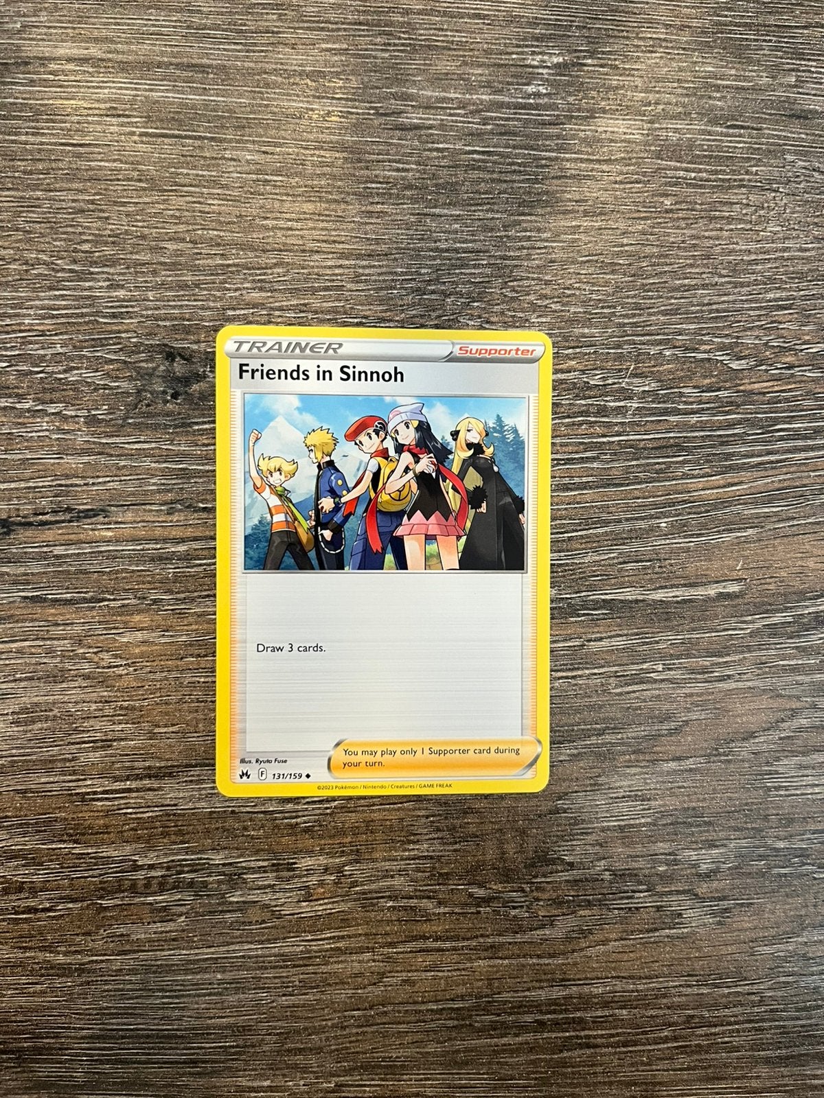 Friends in Sinnoh CRZ 131/159, Ophalen of Verzenden, Zo goed als nieuw