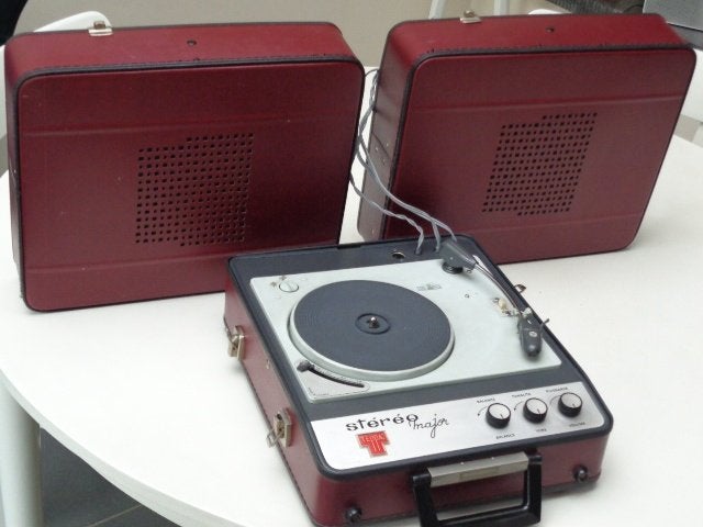 Vintage Platenspeler TEPPAZ Stereo Major uit 1968, Ophalen of Verzenden, Gebruikt, Platenspeler, Overige merken