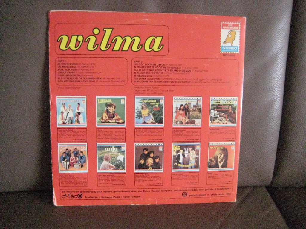Wilma – Wilma, Ophalen of Verzenden, Zo goed als nieuw, 12 inch, Levenslied of Smartlap