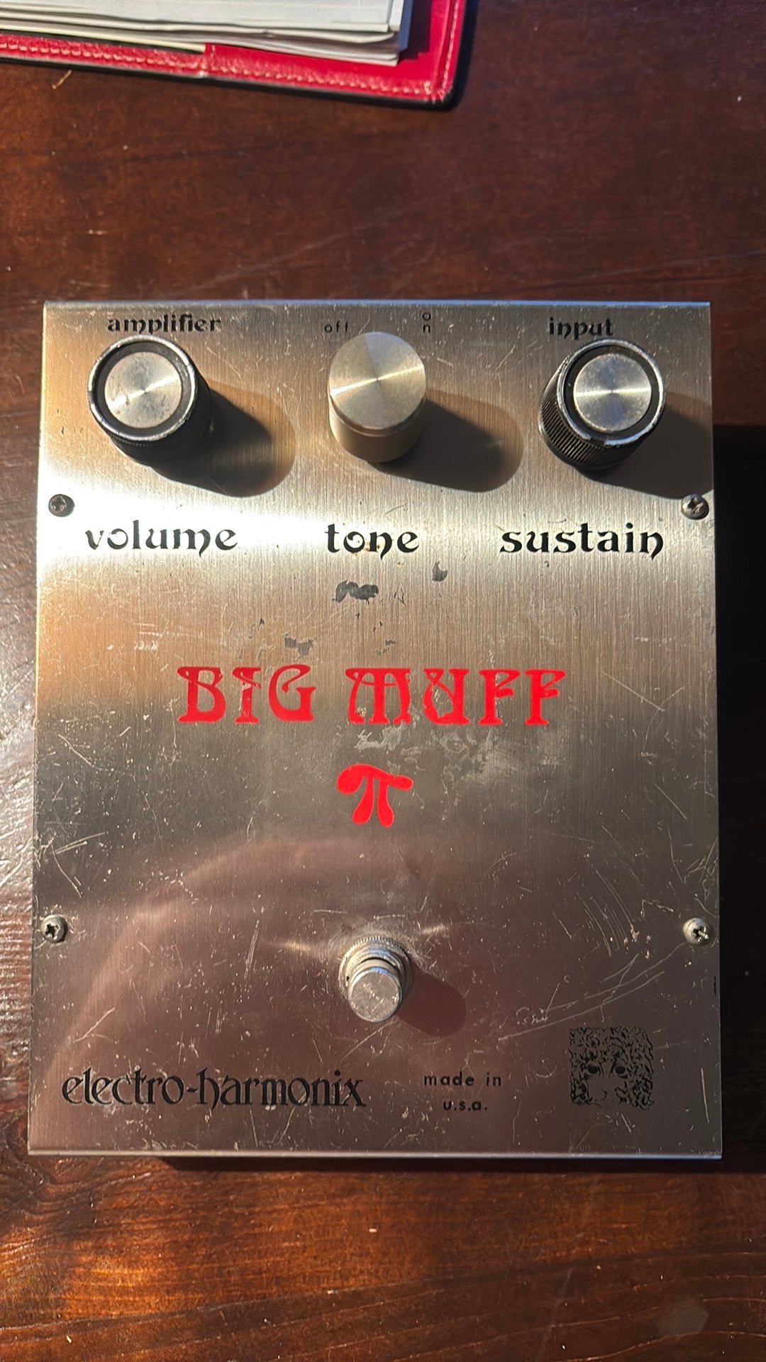 Electro-Harmonix Big Muff Pi V2 "Ram's Head" fuzz 70th, Ophalen of Verzenden, Zo goed als nieuw