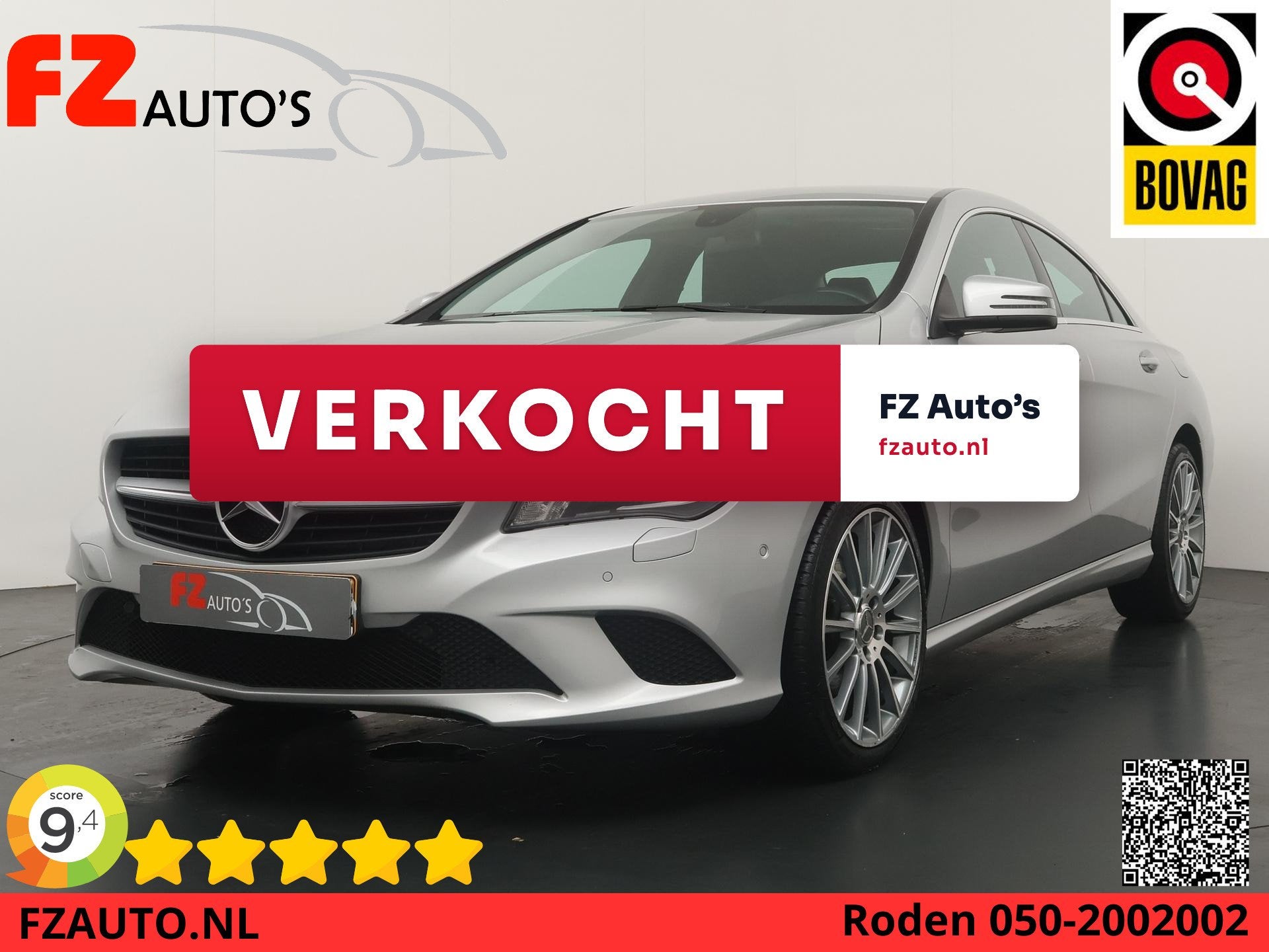 Mercedes-Benz CLA-klasse 200 Ambition Automaat - Navigatie -, Auto's, Mercedes-Benz, Stof, Euro 6, 715 kg, Bedrijf