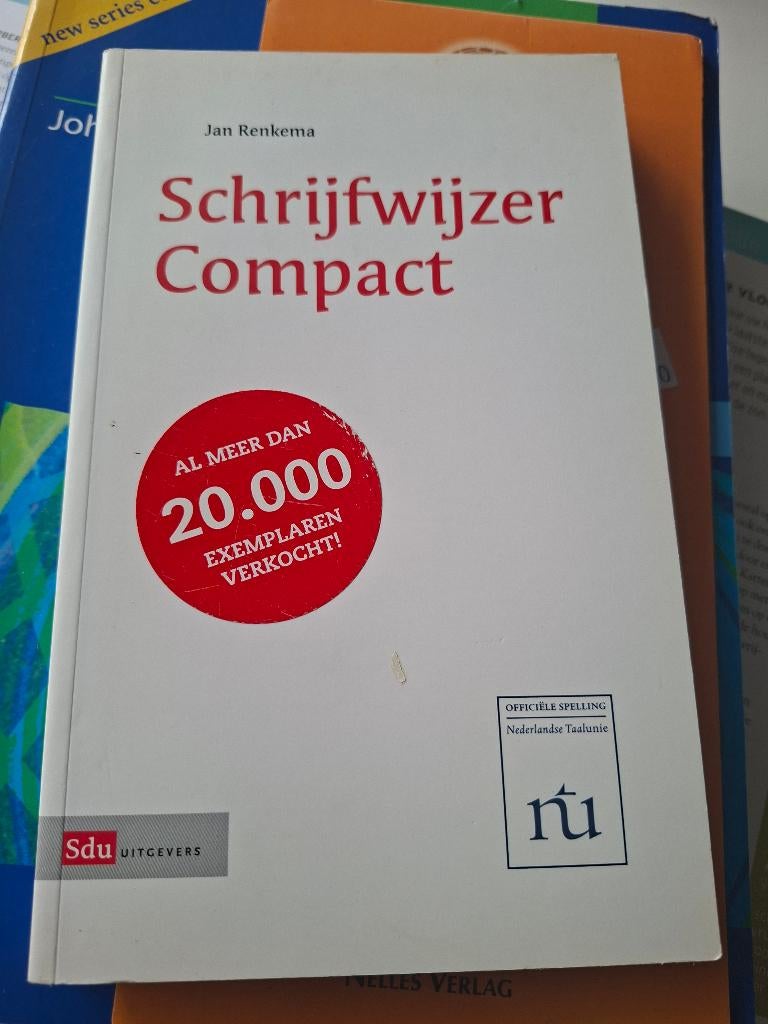 Schrijfwijzer Compact (isbn: 9789012108263), Boeken, Ophalen of Verzenden, Beta, Zo goed als nieuw, HBO