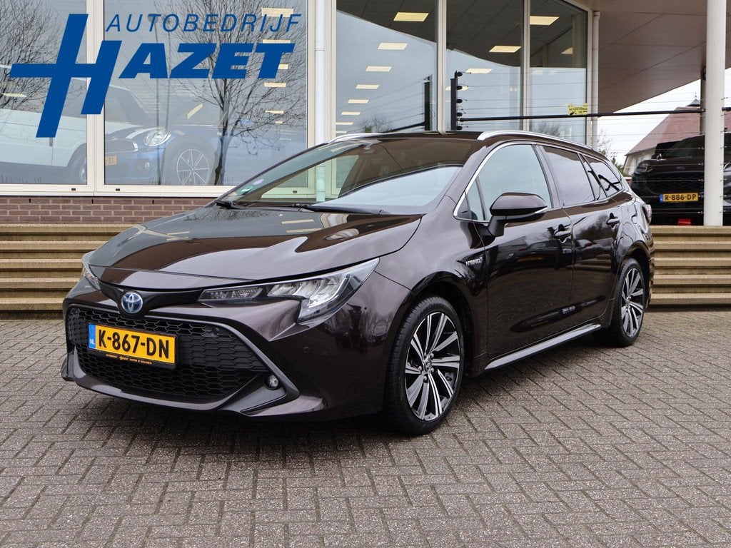 Toyota Corolla Touring Sports 1.8 HYBRID DYNAMIC + ADAPTIVE, 1345 kg, 4 cilinders, Bruin, Corolla