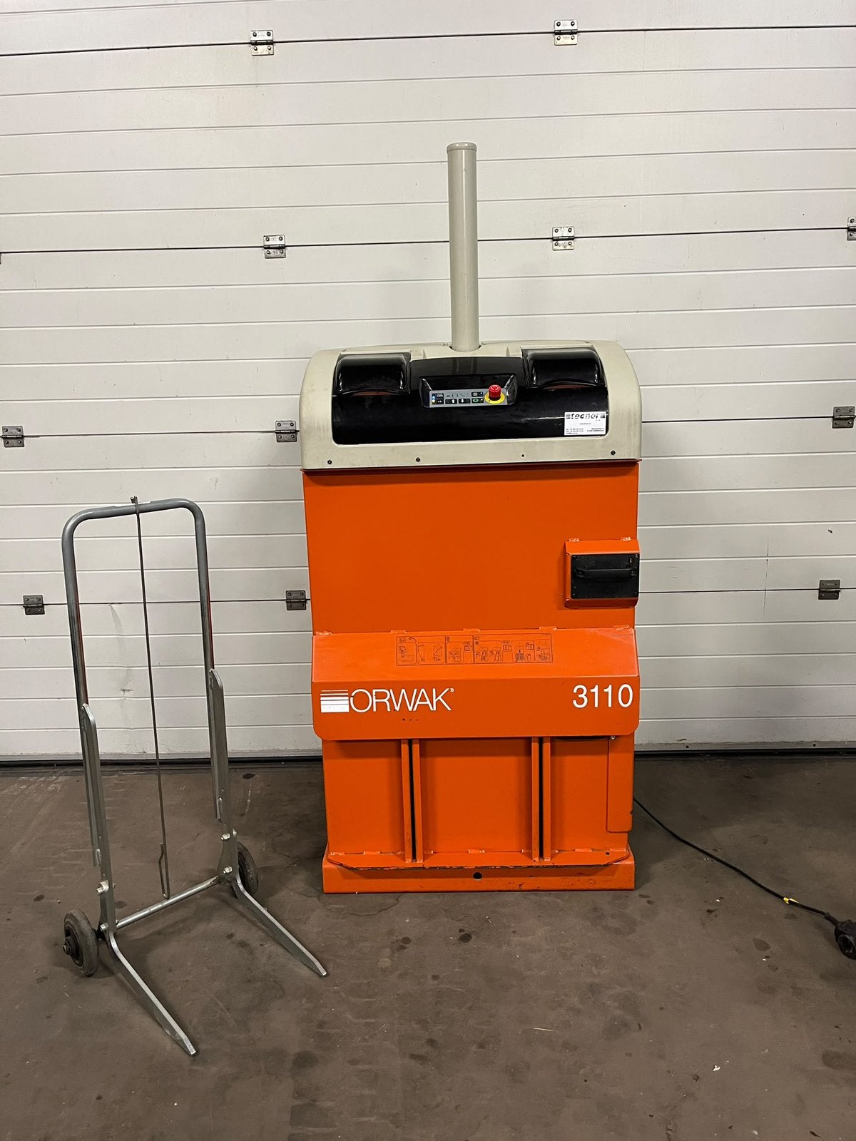 Kartonpers papierpers balenpers afvalpers foliepers recycle, Ophalen of Verzenden, Zo goed als nieuw, Handmatig