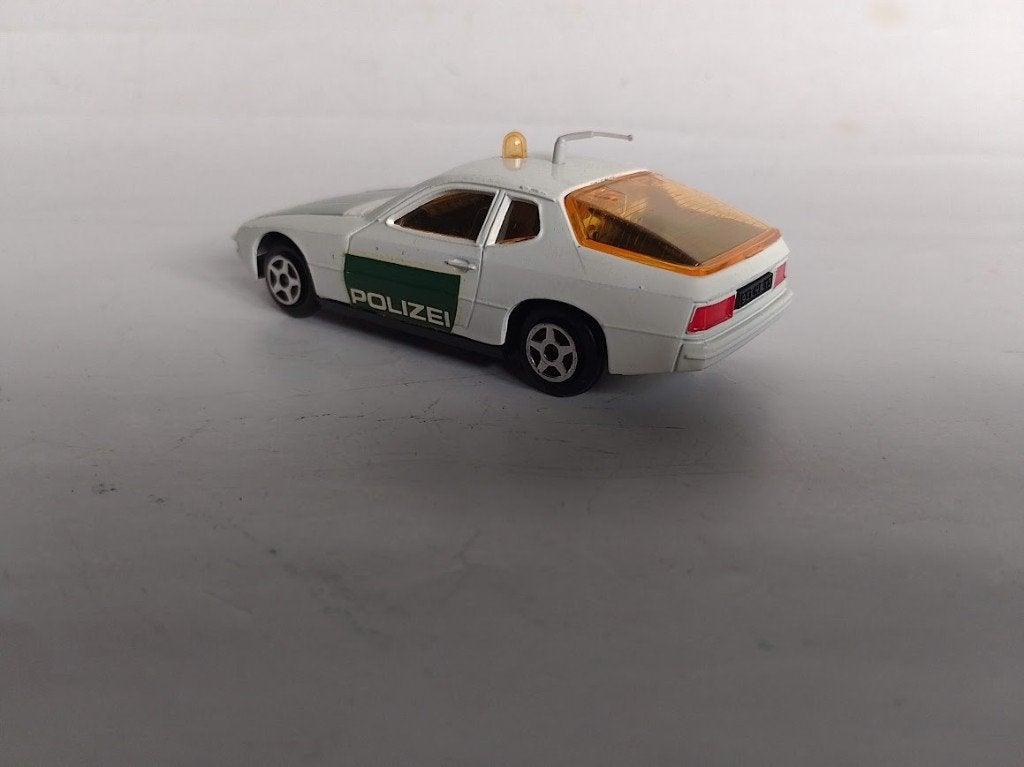 Porsche 924 Duitse polizei, Norev 1:43, Ophalen of Verzenden, Nieuw, Auto, Norev