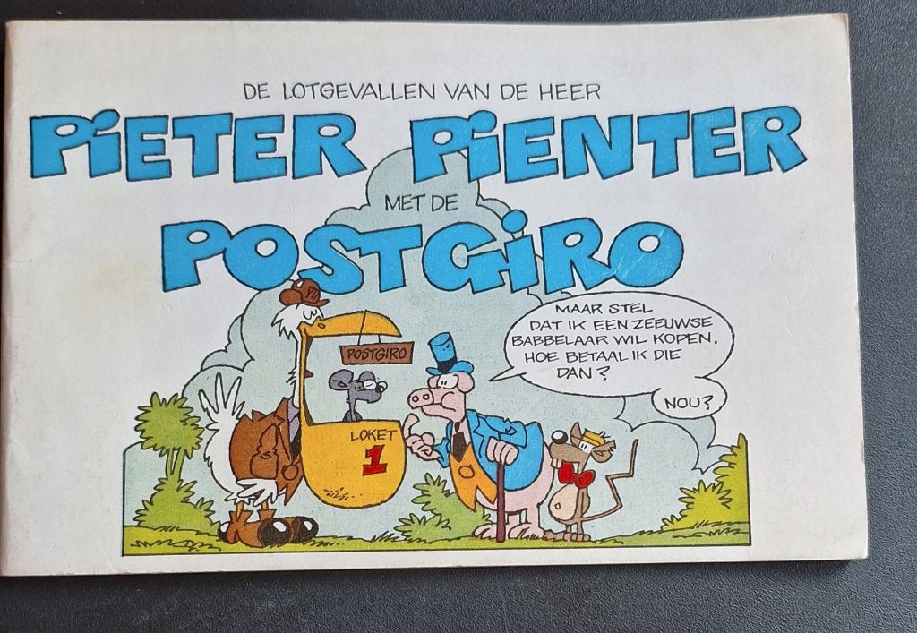 Pieter Pienter met de postgiro 1976, Boeken, Eén stripboek, Ophalen of Verzenden, Zo goed als nieuw, Peter de Smet