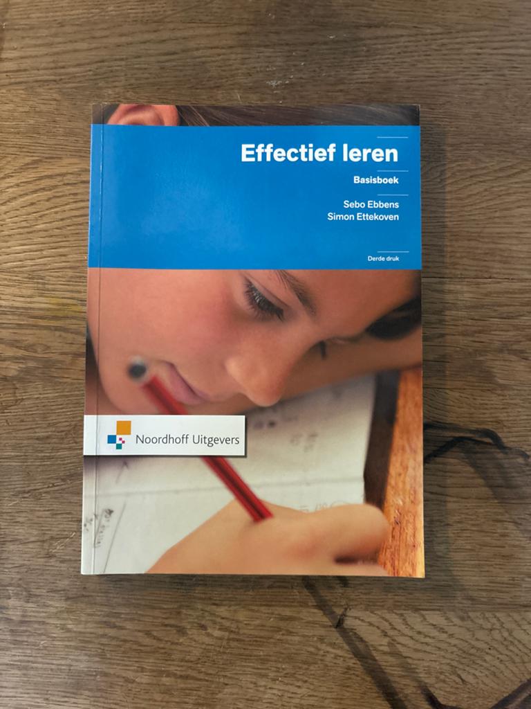 Effectief leren, Boeken, Ophalen of Verzenden