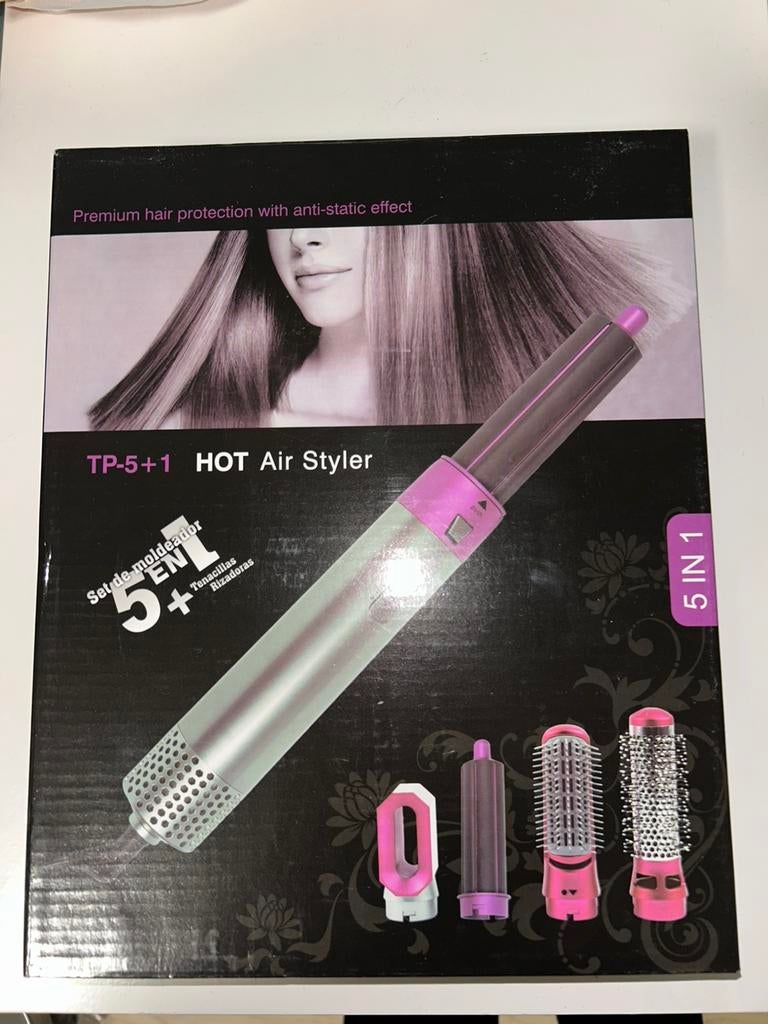 5 in 1 hot air styler, Ophalen of Verzenden, Zo goed als nieuw, Föhn of Haardroger