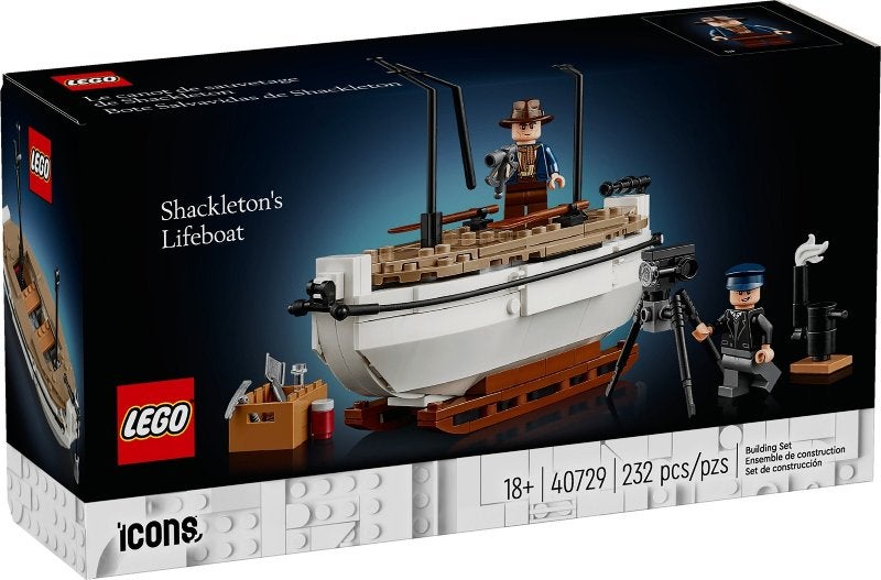 Lego Icons Shackleton's Lifeboat nr 40729, Lego, Lego, Lego, Nieuw