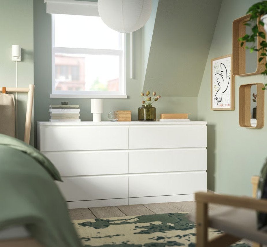 Ikea Malm ladekast, 6 lades, wit, 160x78cm, <NIEUW> in doos., Ophalen, 5 laden of meer, 150 tot 200 cm, Nieuw