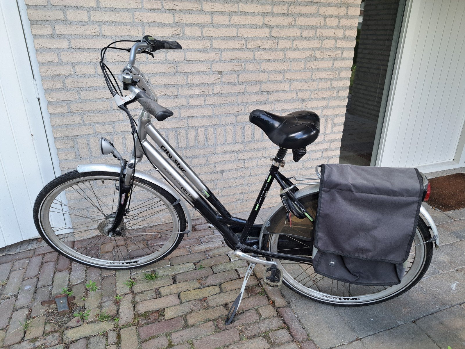City Star damesfiets met 8 versnellingen, Gebruikt, Velgrem, Versnellingen, 50 tot 53 cm