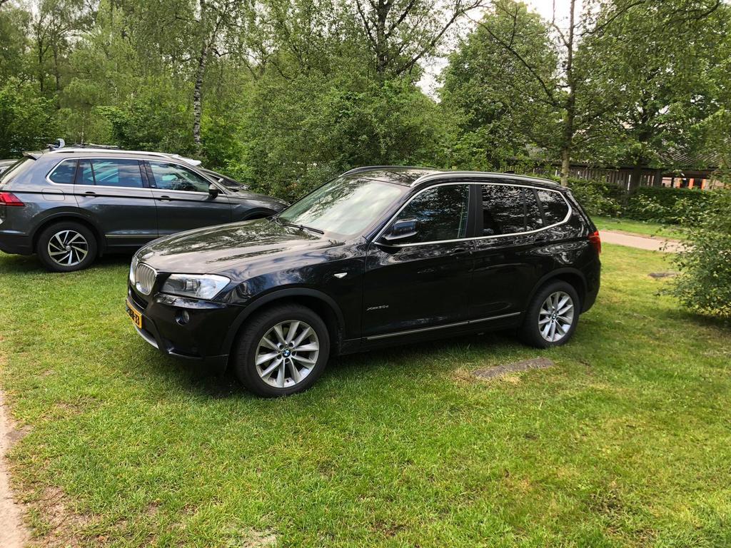 BMW X3 3.0 D Xdrive 30D AUT 2012 Zwart, Auto's, Automaat, 2993 cc, 258 pk, Zwart