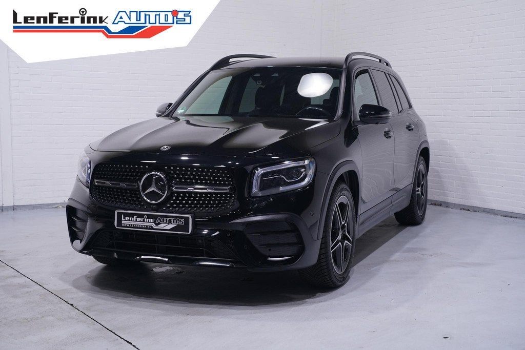 Mercedes-Benz GLB GLB 220 d 4MATIC DCT AMG-Line navigatie le, Automaat, Stof, Gebruikt, Zwart