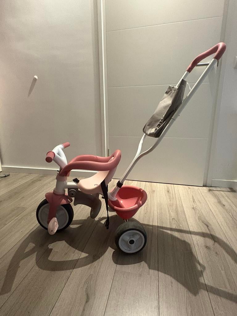 Smoby Be Move Comfort Loopfiets Roze met Accessoires, Kinderen en Baby's, Speelgoed | Buiten | Voertuigen en Loopfietsen, Ophalen