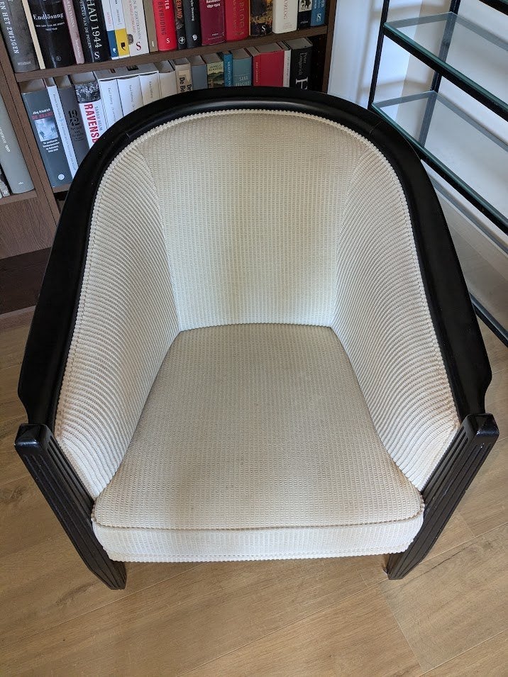 Fauteuil, Ophalen, Gebruikt, Art deco, 75 tot 100 cm